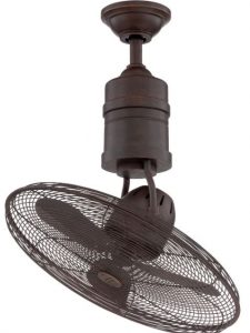 Craftmade Bellows Dual Mount 21" Outdoor Reversible Oscillating Ceiling Fan